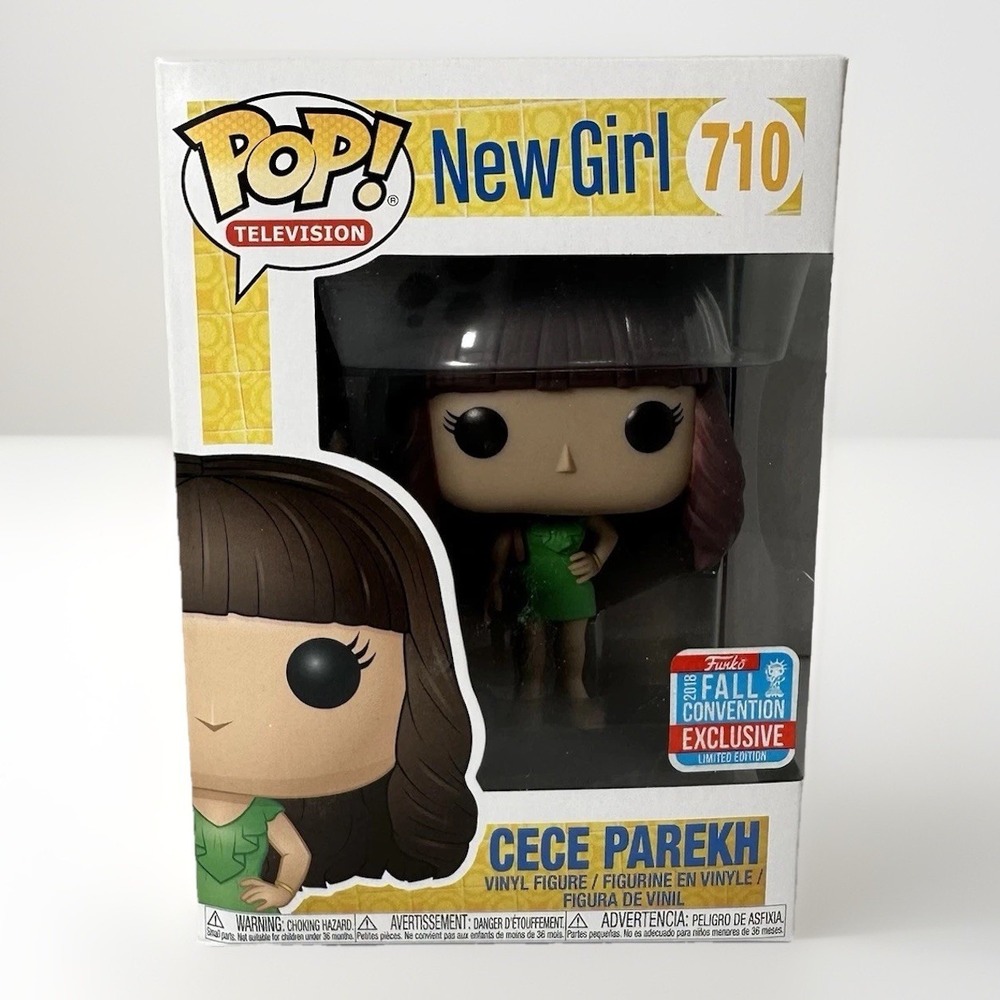 Funko Pop New Girl Cece Parekh 710‎ 2018 Fall Convention Exclusive Vaulted Vinyl